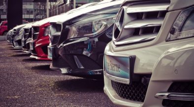 Mercedes Benz Parked In A Row 164634