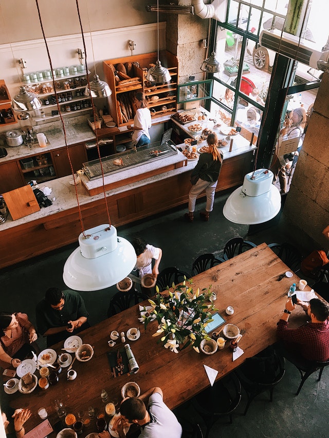 top view photo of restaurant 2253643